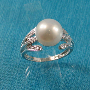3000095-14k-White-Gold-AAA-White-Cultured-Pearl-Diamond-Cocktail-Ring