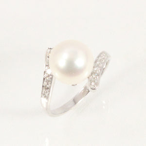 3000145-AAA-White-Cultured-Pearl-Diamond-14k-Solid-White-Gold-Cocktail-Ring