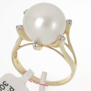 3000150-14k-Yellow-Gold-AAA-12mm-White-Pearl-Diamond-Cocktail-Ring