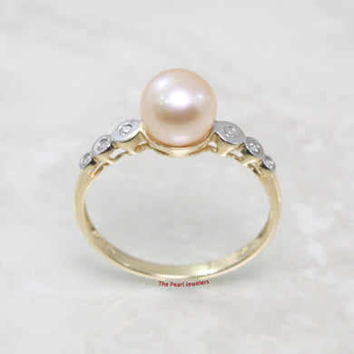 3098662-14k-Yellow-Gold-AAA-Peach-Cultured-Pearl-Diamonds-Cocktail-Ring