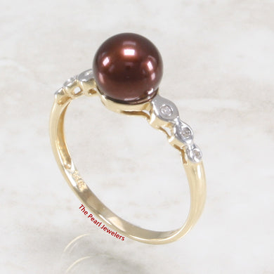 3098663-14kt-YG-AAA-Chocolate-Cultured-Pearl-Diamonds-Cocktail-Ring