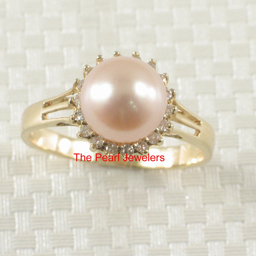 3099102-14kt-YG-Pink-Cultured-Pearl-Diamonds-Cocktail-Tradition-Ring