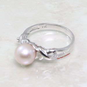 3099887-14k-White-Gold-Natural-Peach-Pearl-Diamonds-Cocktail-Ring