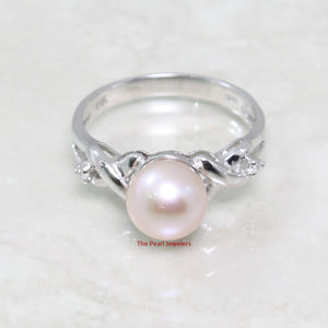 3099887-14k-White-Gold-Natural-Peach-Pearl-Diamonds-Cocktail-Ring