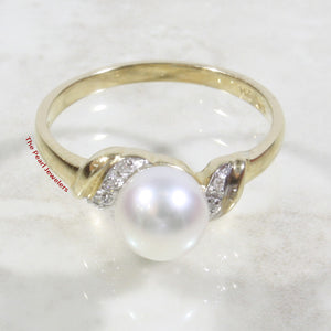 3099910-14k-Gold-White-Genuine-AAA-Cultured-Pearl-Diamonds-Ring