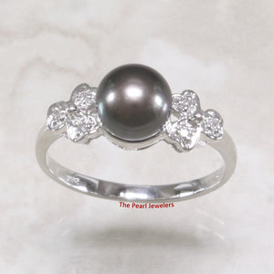 3099926-14k-White-Gold-Black-Pearl-Diamonds-Solitaire-Accents-Ring