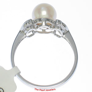 3099935-14kt-WG-White-Cultured-Pearl-Diamonds-Solitaire-Accents-Ring