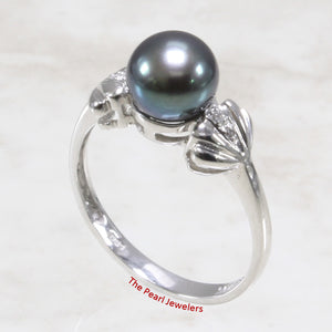 3099936-14kt-WG-Black-Cultured-Pearl-Diamonds-Solitaire-Accents-Ring