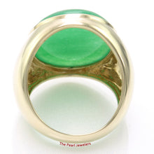 Load image into Gallery viewer, 3100363-14k-Yellow-Gold-Cabochon-Green-Jade-Men’s-Ring