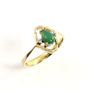 3100433-14K-Gold-Pear-Cut-Green-Jade-Diamond-Accents-Cocktail-Ring