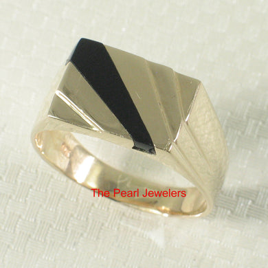 3130041-14k-Yellow-Gold-Asymmetric-Stripe-Black-Onyx-Band-Ring