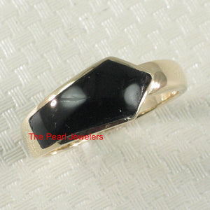 3130401-14k-Yellow-Gold-Arrow-Shaped-Genuine-Black-Onyx-Band-Ring