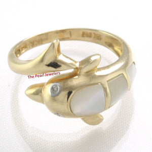 3187400-14k-YG-Diamonds-Cabochon-Cut-Mother-of-Pearl-Dolphin-Band-Ring