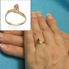 Load image into Gallery viewer, 3200092-18k-Solid-Yellow-Gold-Genuine-Heirloom-Ruby-Diamonds-Cocktail-Ring
