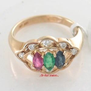 3200174-14k-Yellow-Gold-Natural-Diamond-Ruby-Sapphire-Emerald-Cocktail-Ring