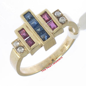 3200184-14k-Solid-Yellow-Gold-Genuine-Diamond-Sapphire-Ruby-Band-Ring
