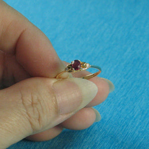 3200303-14k-Solid-Yellow-Gold-Genuine-Diamonds-Oval-Natural-Red-Ruby-Solitaire-Ring