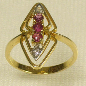 3200402-14k-Solid-Yellow-Gold-Genuine-Diamond-Natural-Red-Ruby-Cocktail-Ring