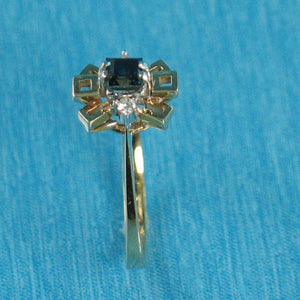 3200711-Diamond-Natural-Blue-Baguette-Sapphire-18k-Solid-Yellow-Gold-Cocktail-Ring