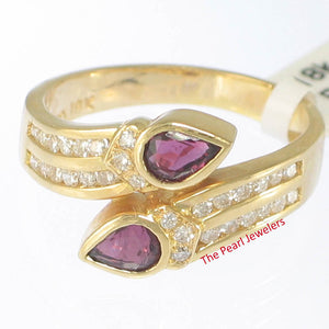 3200782-18kt-Gold-Genuine-Diamond-Natural-Red-Ruby-Cocktail-Ring