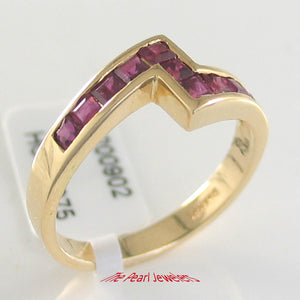 3200902-Genuine-Natural-Red-Square-Ruby-18k-Solid-Yellow-Gold-Cocktail-Ring