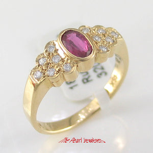 3200912-18k-Solid-Yellow-Gold-Genuine-Diamond-Natural-Red-Ruby-Solitaire-Ring