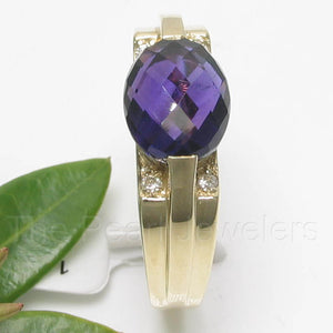 3300132-14k-Yellow-Solid-Gold-Oval-Genuine-Amethyst-Solitaire-Ring