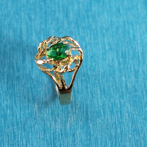 3300203-14K-Solid-Yellow-Gold-Emerald-Solitaire-Ring