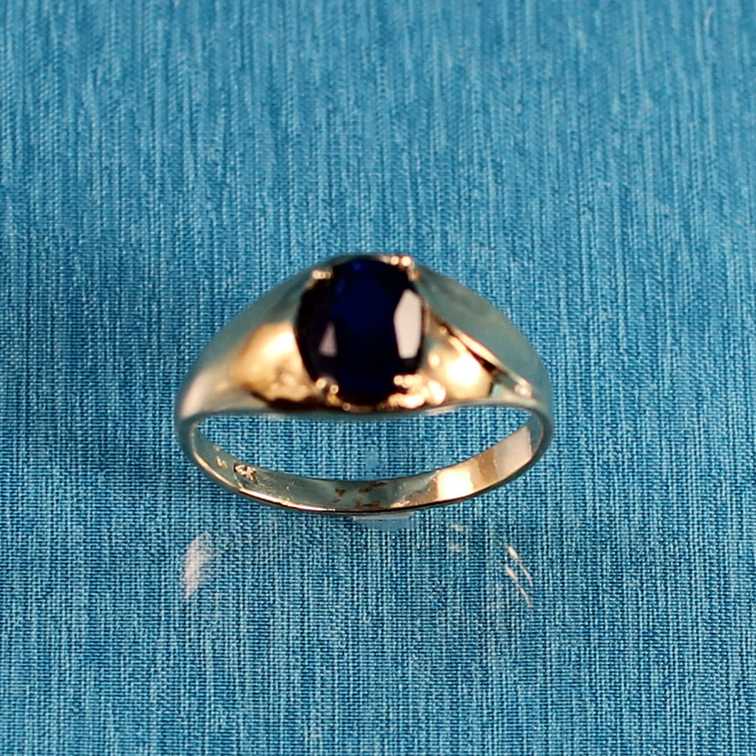 3300221-14K-Solid-Yellow-Gold-Sapphire-Solitaire-Ring