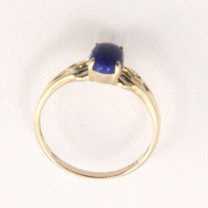 3300411-14k-Yellow-Gold-Cabochon-Oval-Lapis-Solitaire-Ring