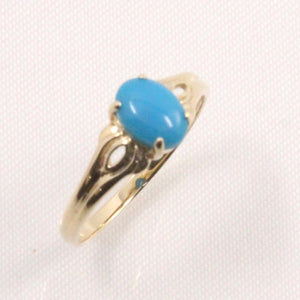 3300413-14k-Yellow-Gold-Cabochon-Oval-Turquoise-Solitaire-Ring