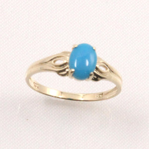 3300413-14k-Yellow-Gold-Cabochon-Oval-Turquoise-Solitaire-Ring