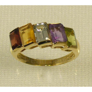 3300463-14k-Solid-Yellow-Gold-Genuine-Baguette-Gemstone-Rainbow-Cocktail-Ring