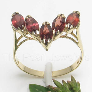 3300483-14k-Yellow-Solid-Gold-Marquise-Garnet-Cocktail-Ring