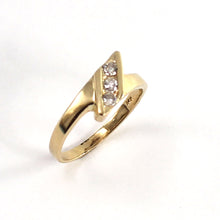 Load image into Gallery viewer, 3400050-14k-Solid-Yellow-Gold-Round-Brilliant-Genuine-Diamonds-Cocktail-Ring