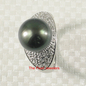 3T00136-Genuine-Diamonds-Black-Tahitian-Pearl-14kt-White-Solid-Gold-Cocktail-Ring