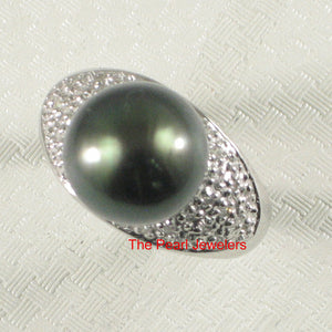 3T00136-Genuine-Diamonds-Black-Tahitian-Pearl-14kt-White-Solid-Gold-Cocktail-Ring