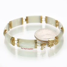 Load image into Gallery viewer, 4100210-14k-Yellow-Gold-Joy-Clasp-8-Segments-Mother-of-Pearl-Bracelet