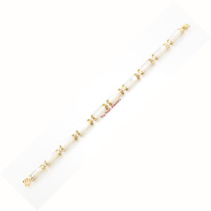 4100220-14k-Gold-Joy-Clasp-10-segments-White-Mother-of-Pearl-Bracelet