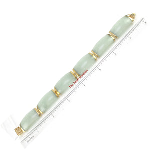 4100256-14k-Yellow-Gold-6-Segments-of-15x30mm-Celadon-Green-Jade-Bracelet