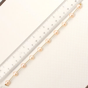 4500132-Fit-Your-Personal-Style-Pink-Cultured-Pearl-14k-Tubes-Bracelet