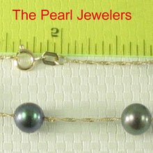 Load image into Gallery viewer, 4501171-14k-Yellow-Gold-Peacock-Cultured-Pearl-Handcrafted-Tin-Cup-Bracelet