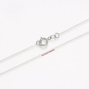 580014-Real-14k-Solid-White-Gold-0.6 mm-Classic-Box-Chain-Necklaces