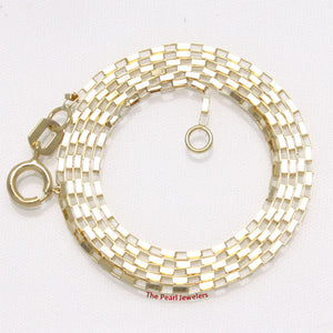 580016-14k-Solid-Yellow-Gold-Reflection-Box-Style-Chain-Necklace