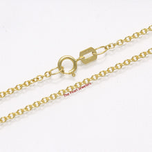 Load image into Gallery viewer, 580020-14k-Yellow-Solid-Gold-Round-Cable-Style-Chain-Necklace