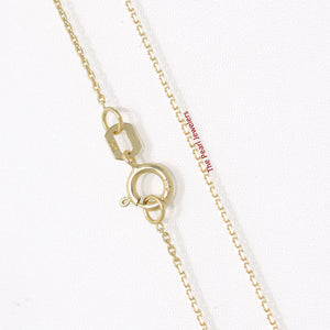 580021-14k-Yellow-Solid-Gold-Cable-D/C-Style-Chain-Necklace