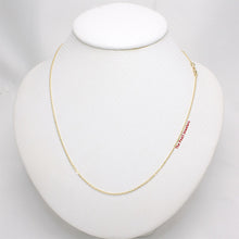 Load image into Gallery viewer, 580022-Cable-D/C-Style-Chain-14k-Yellow-Solid-Gold-Necklace