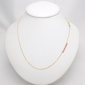 580022-Cable-D/C-Style-Chain-14k-Yellow-Solid-Gold-Necklace