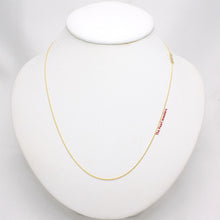 Load image into Gallery viewer, 580024-Solid-14k-Yellow-Gold-Round-Wheat-Style-Chain-Necklace