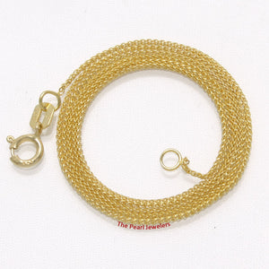 580024-Solid-14k-Yellow-Gold-Round-Wheat-Style-Chain-Necklace